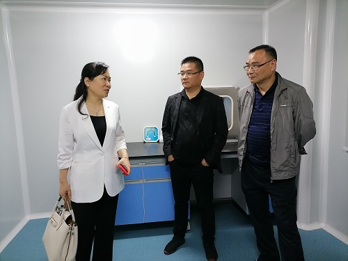 常德市疾控中心刘凤姣指导桃源疾控核酸实验室建设.jpg 常德市疾控中心刘凤姣指导桃源疾控核酸实验室建设.jpg